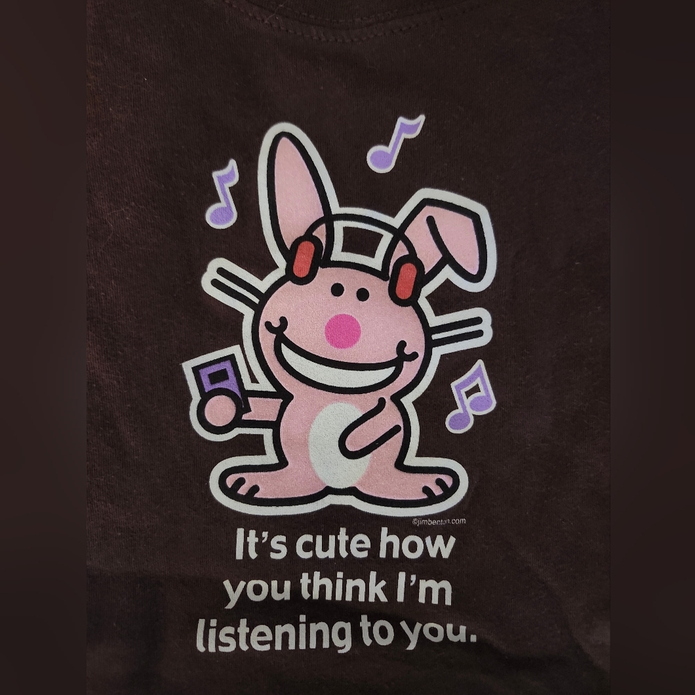 It's Happy Bunny Tee Jim Benton